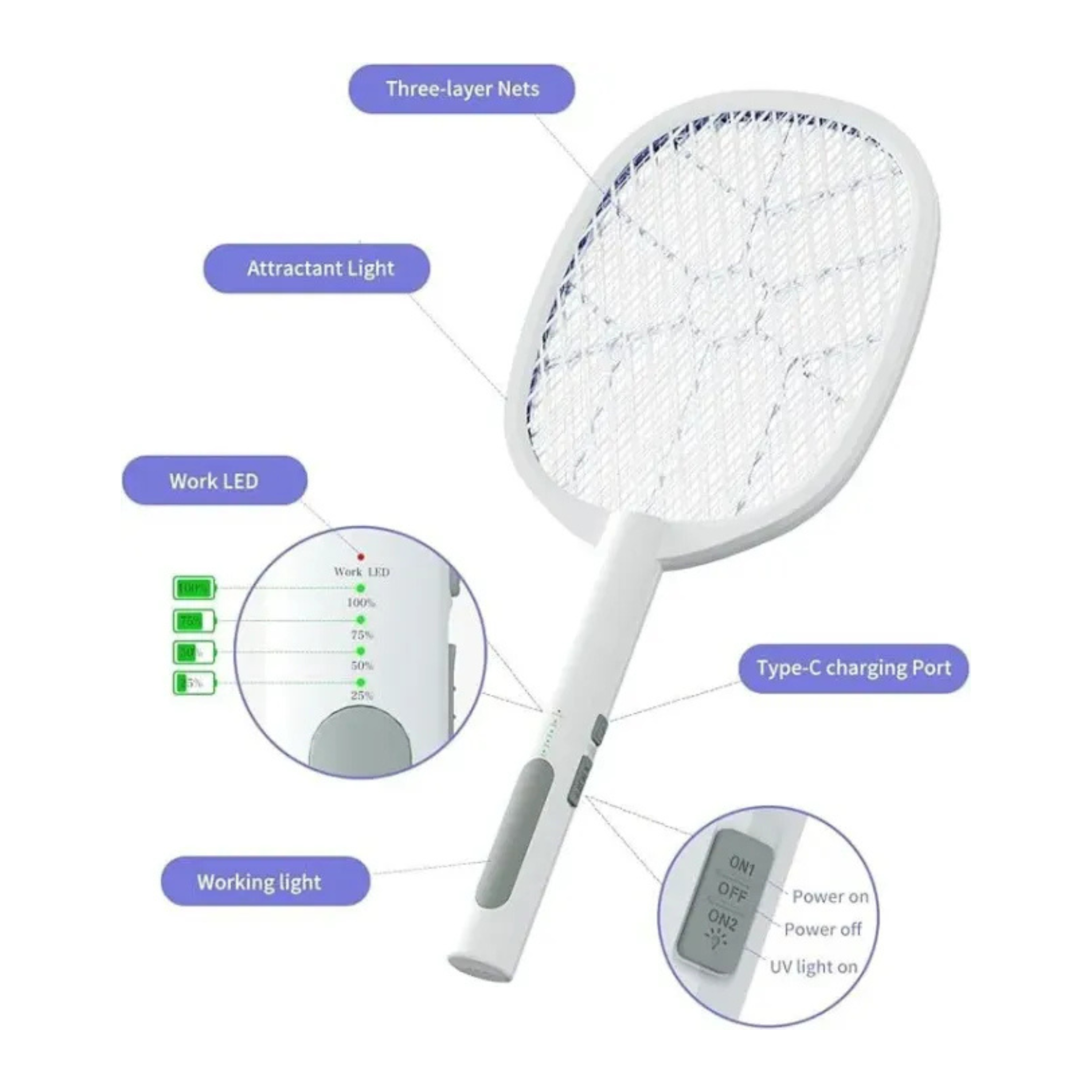 Original Rechargeable Mosquito Killer