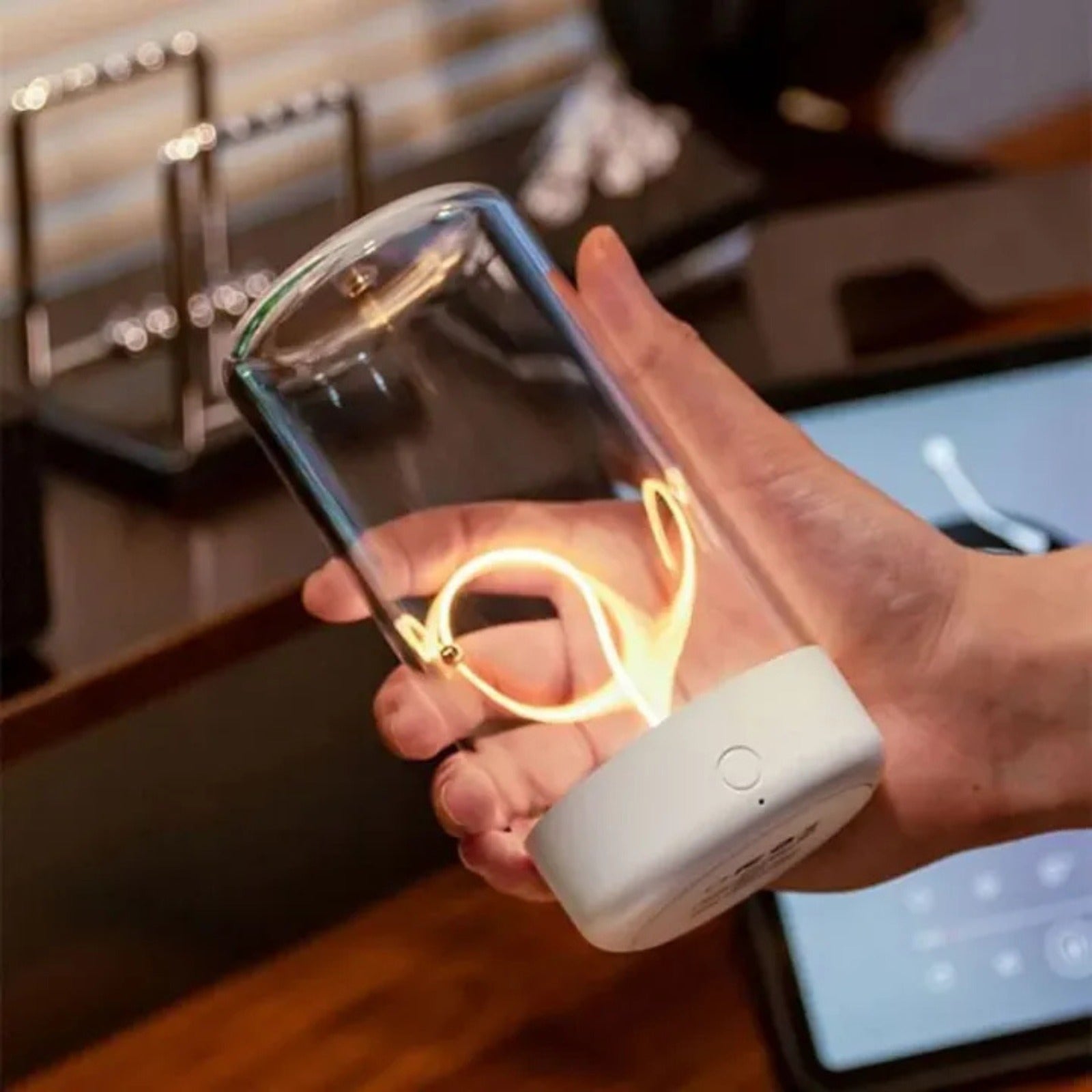 Desk Lamp Cordless Table Lamps LED Rechargeable