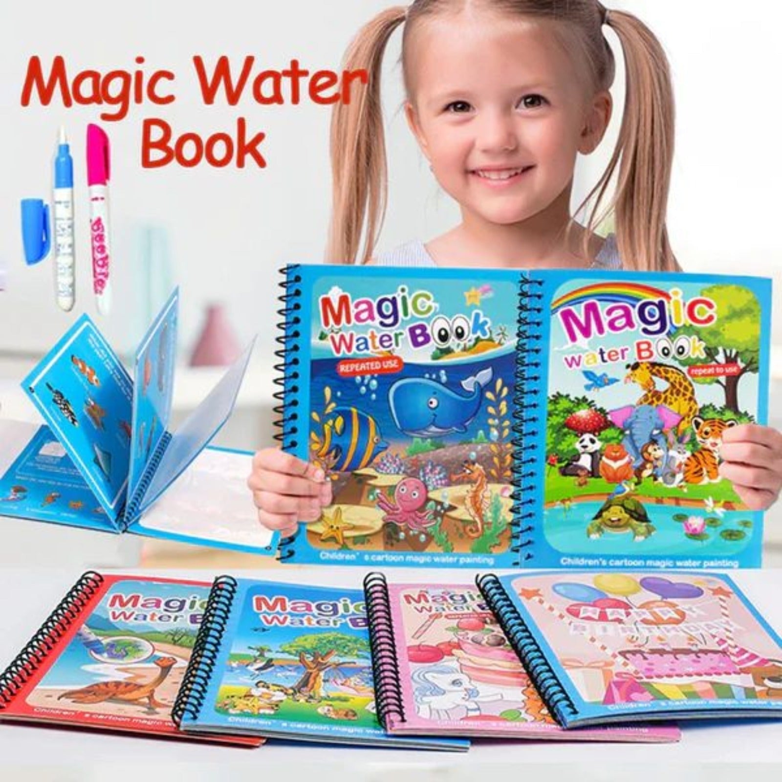 Magic Water Color Book