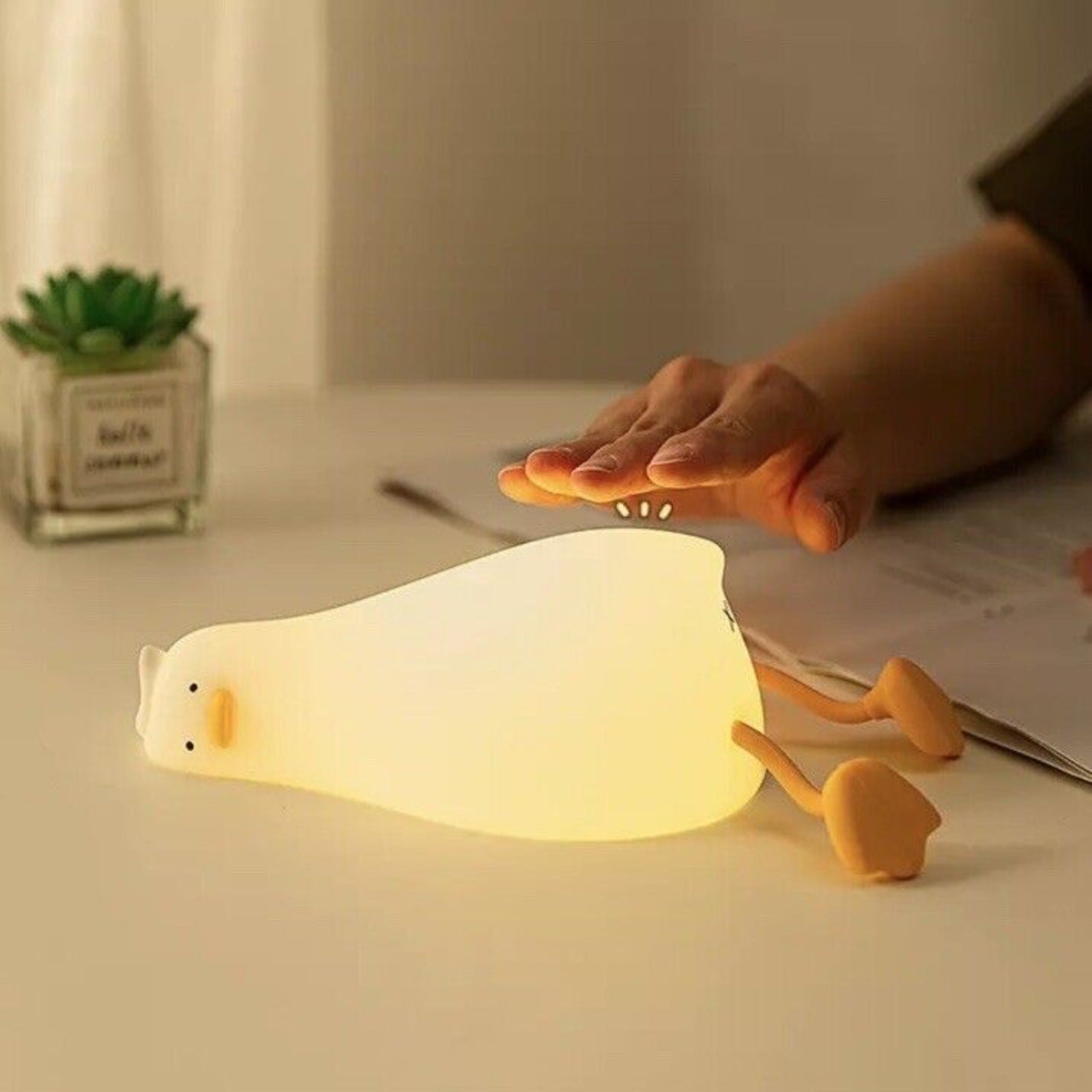 Sleepy Duck Silicone LED Night Light
