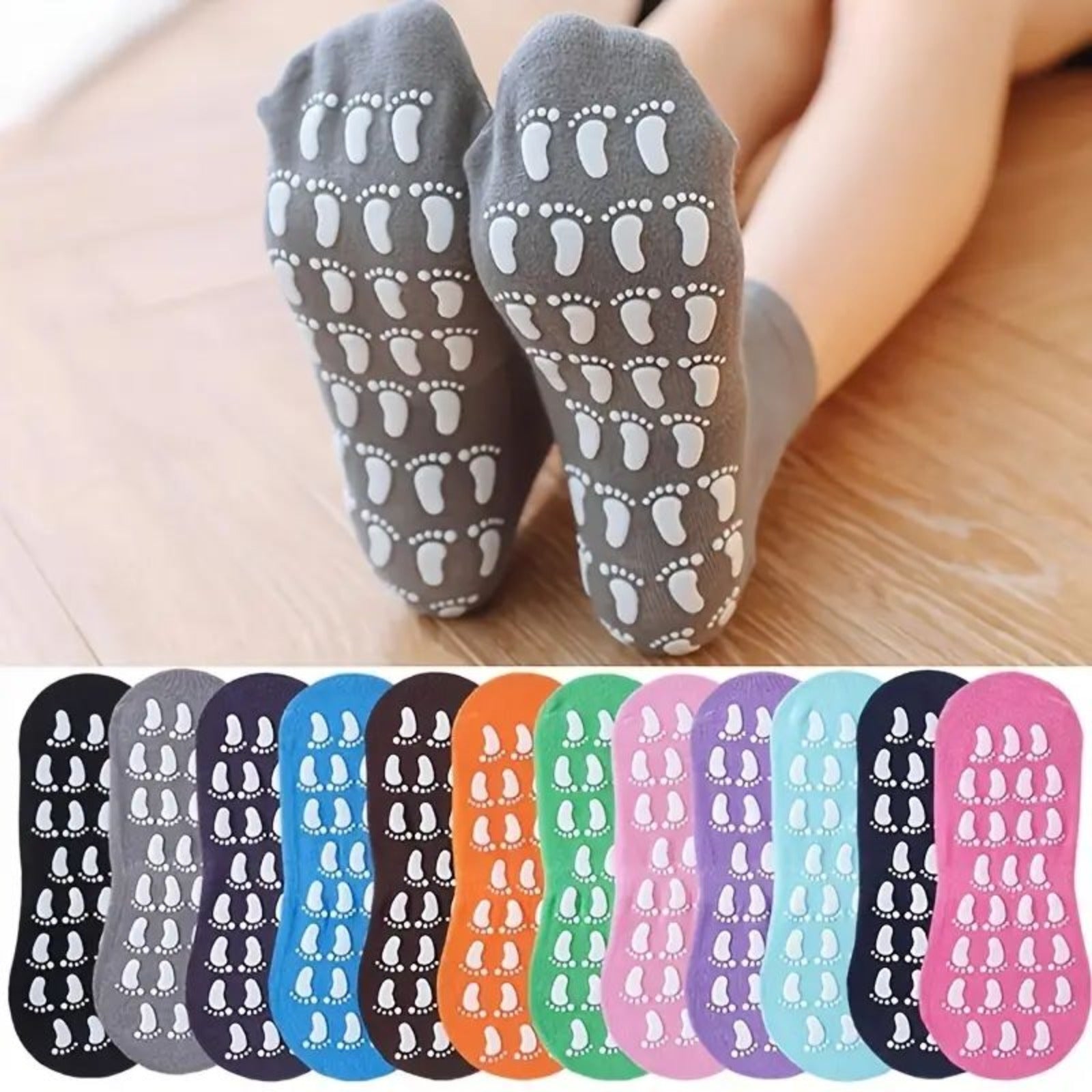 Reusable Silicone Spa Gel Socks