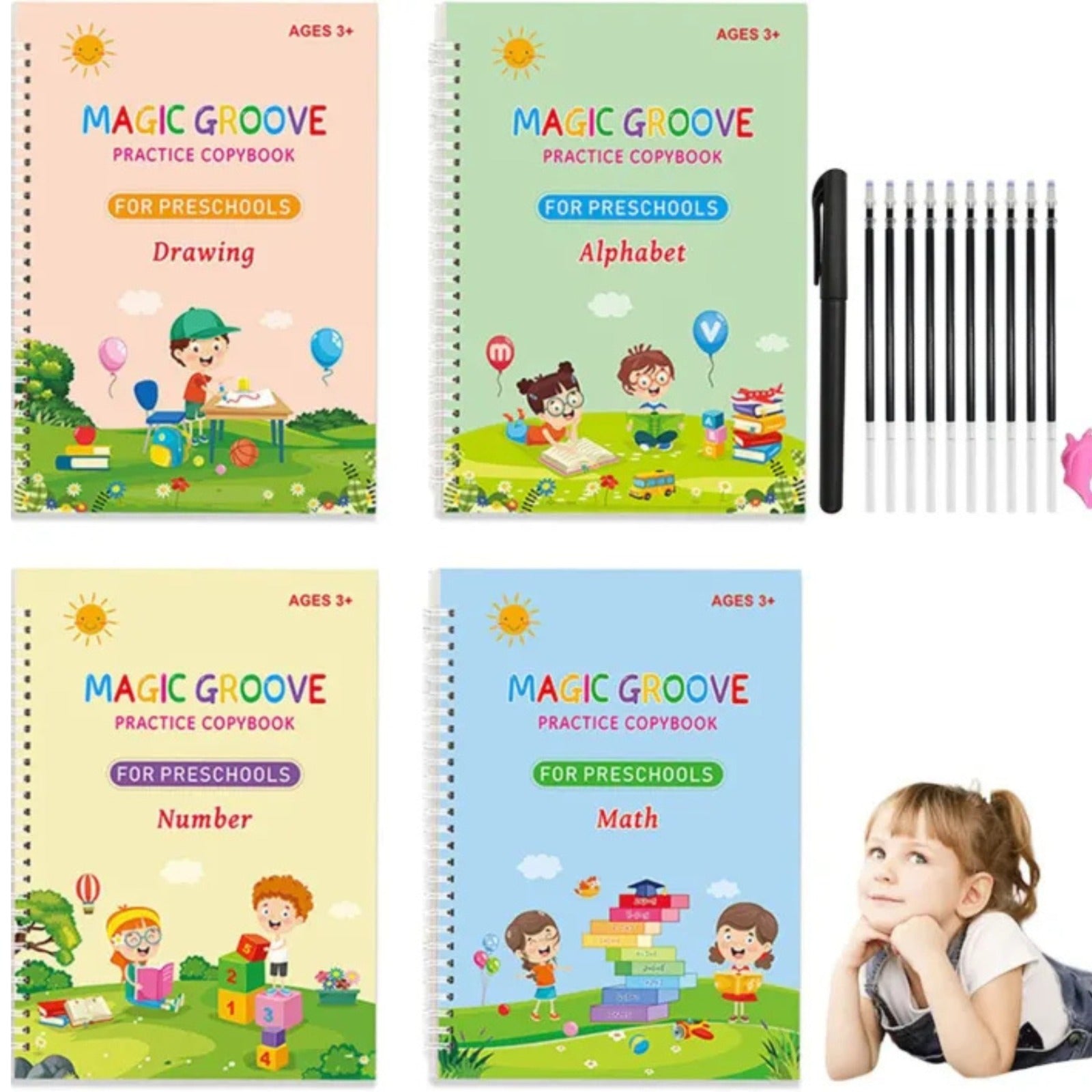 Magic Water Color Book