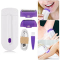 Finishing Touch 2-in-1 LED Rechargeable Trimmer – Hair & Face Removal Machine for Women